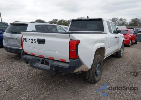2025 Toyota Tacoma Sr z USA, uszkodzony, nr VIN 3TYJDAHN0ST023314
